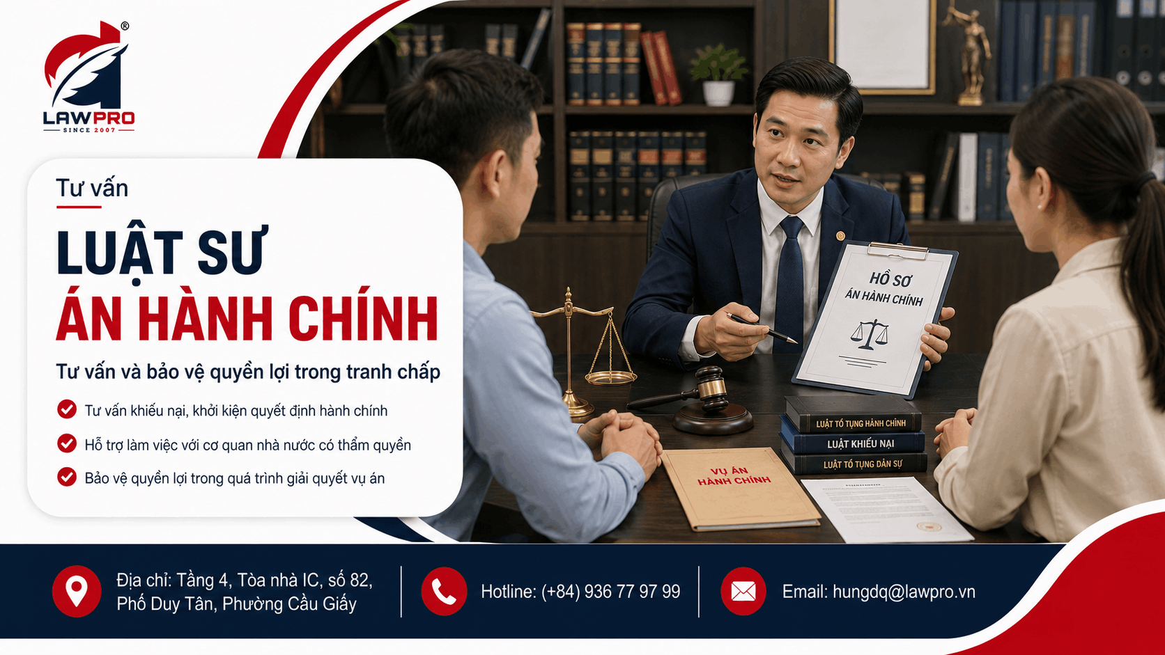 LUẬT SƯ VỤ ÁN HÀNH CHÍNH